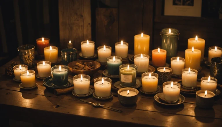 faire des bougies avec des restes
